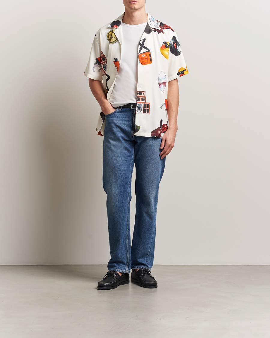Herren | Hemden | Carhartt WIP | Jacob Rochester Printed Shirt White