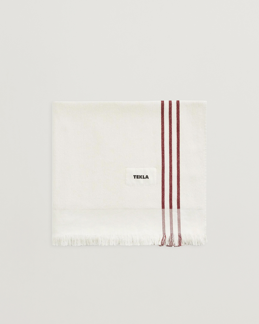 Herren | Textilien | Tekla | Organic Terry Beach Towel Clay