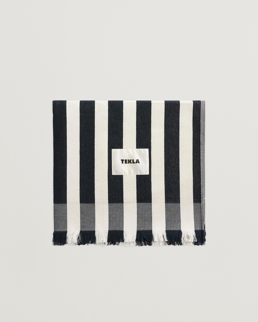 Herren | Textilien | Tekla | TeklaOrganic Terry Beach TowelCala Stripes