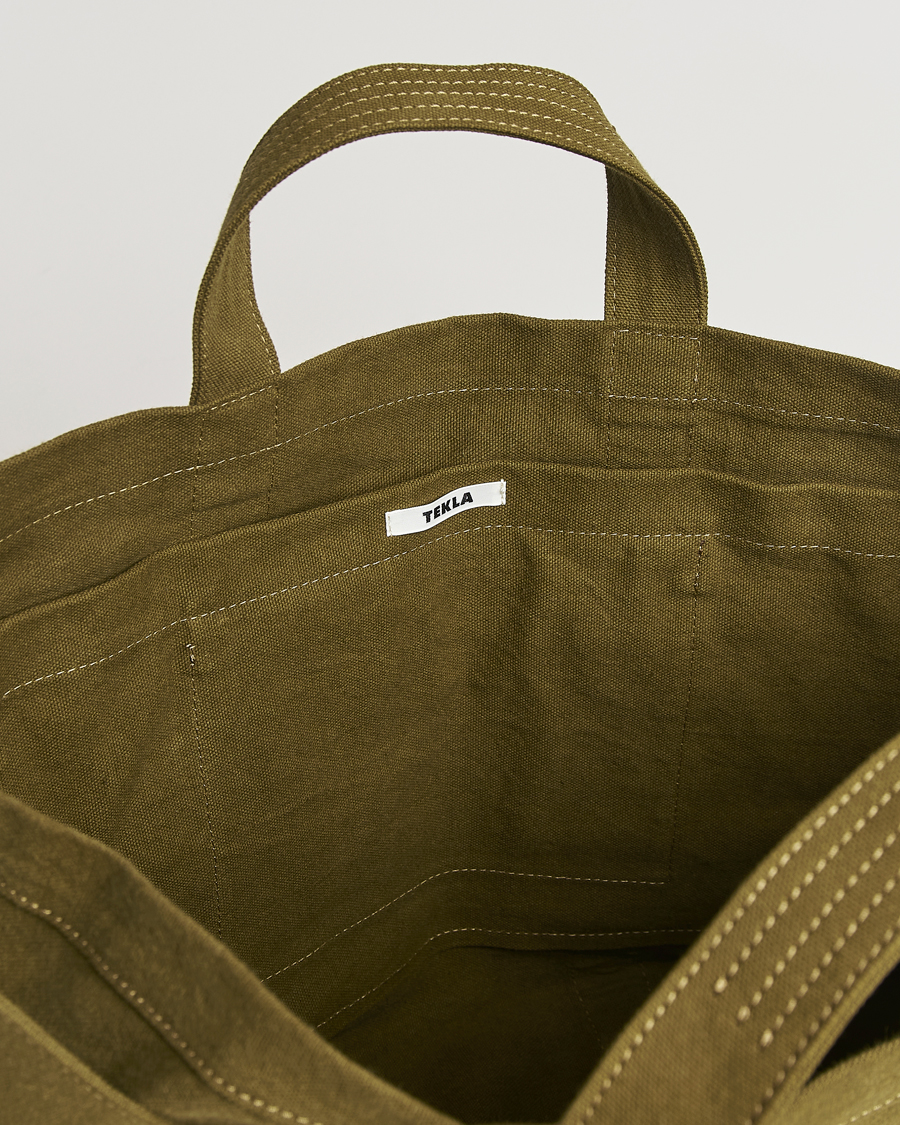 Herren | Tekla Beach Bag Olive | Tekla | Beach Bag Olive
