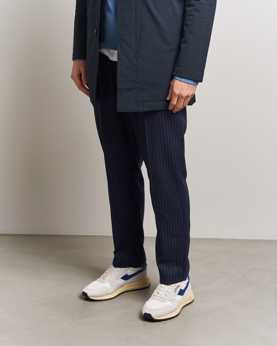 Herren | Autry Reelwind Running Sneaker White/Navy | Autry | Reelwind Running Sneaker White/Navy