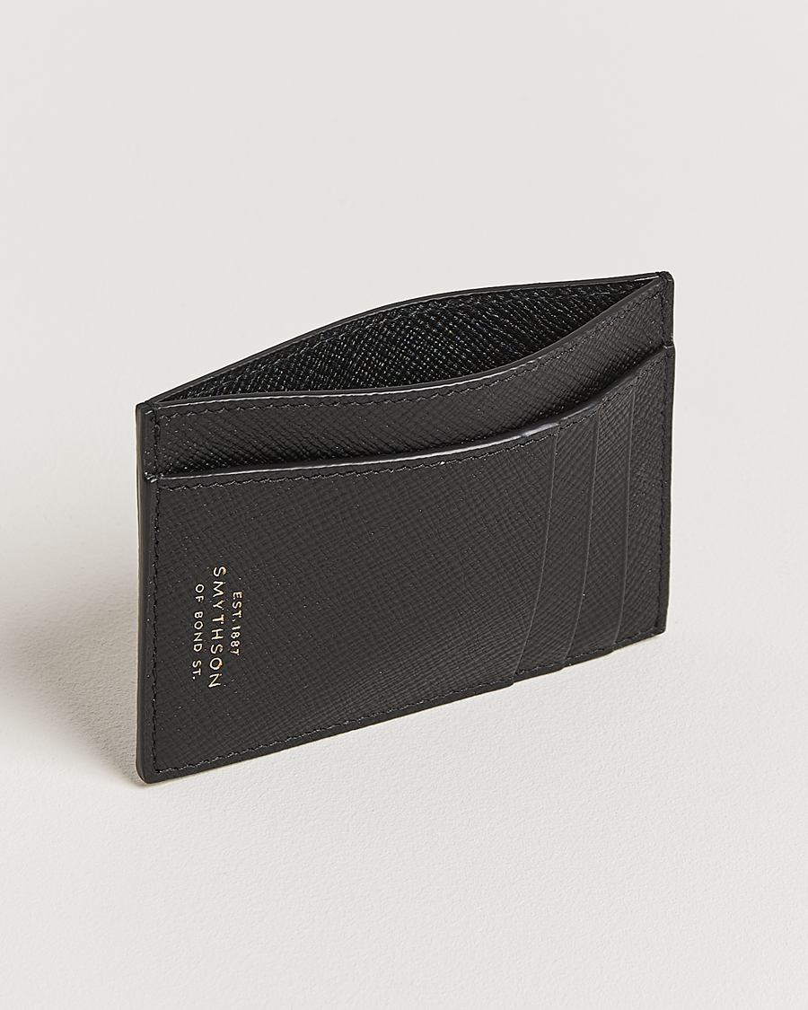 Herren | Geldbörsen | Smythson | Panama 773 Cardholder Black