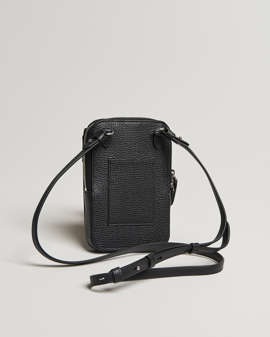 Herren | Smythson Ludlow Crossbody Pouch Black | Smythson | Ludlow Crossbody Pouch Black
