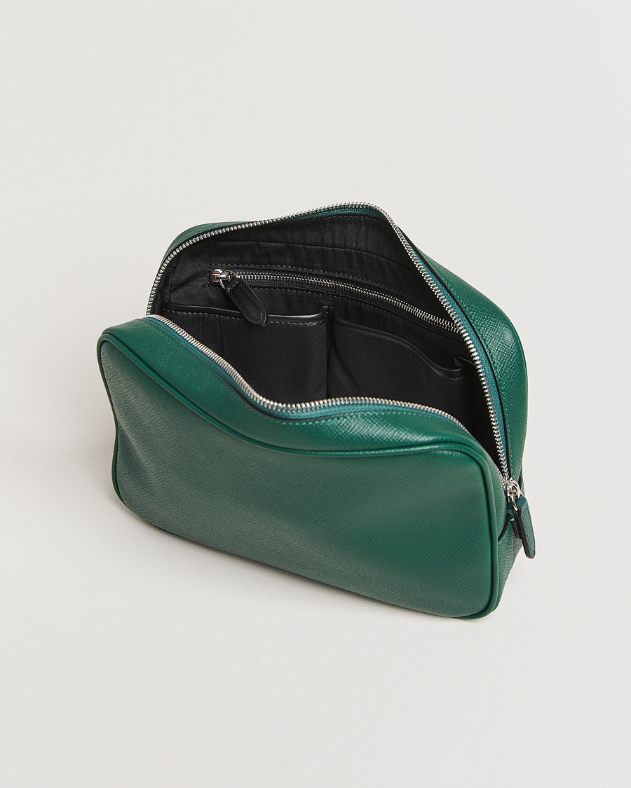 Herren | Smythson Panama Organiser Tech Pouch Forest Green | Smythson | Panama Organiser Tech Pouch Forest Green