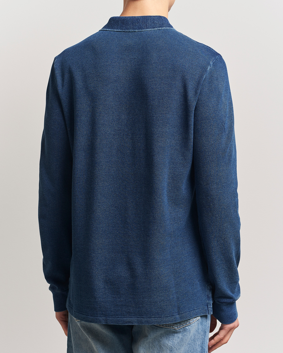 Herren | Pullover | Polo Ralph Lauren | Custom Slim Fit Long Sleeve Polo Shirt Dark Indigo