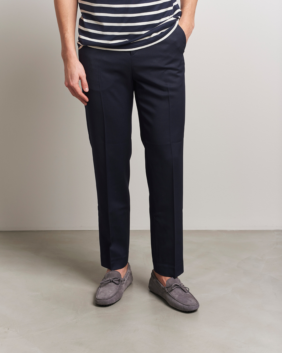 Herren | Tod's Lacetto Gommino Carshoe Dark Grey Nubuck | Tod's | Lacetto Gommino Carshoe Dark Grey Nubuck