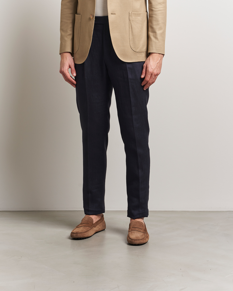 Herren | Tod's Gommino Carshoe Brown Suede | Tod's | Gommino Carshoe Brown Suede