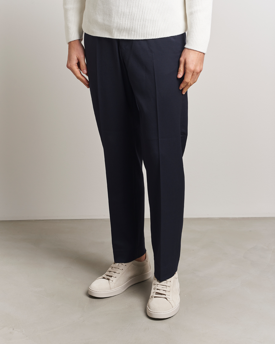 Herren | Tod's Cassetta Lacciata Sneaker Light Grey Suede | Tod's | Cassetta Lacciata Sneaker Light Grey Suede