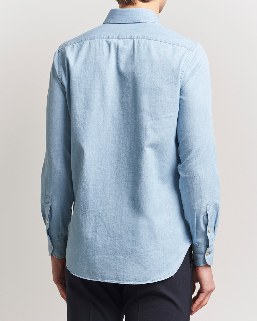 Herren | Hemden | Boglioli | Chambray Shirt Light Blue