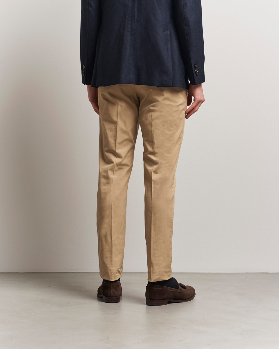 Herren | Hosen | PT01 | Gentleman Fit Cotton/Stretch Trousers Beige