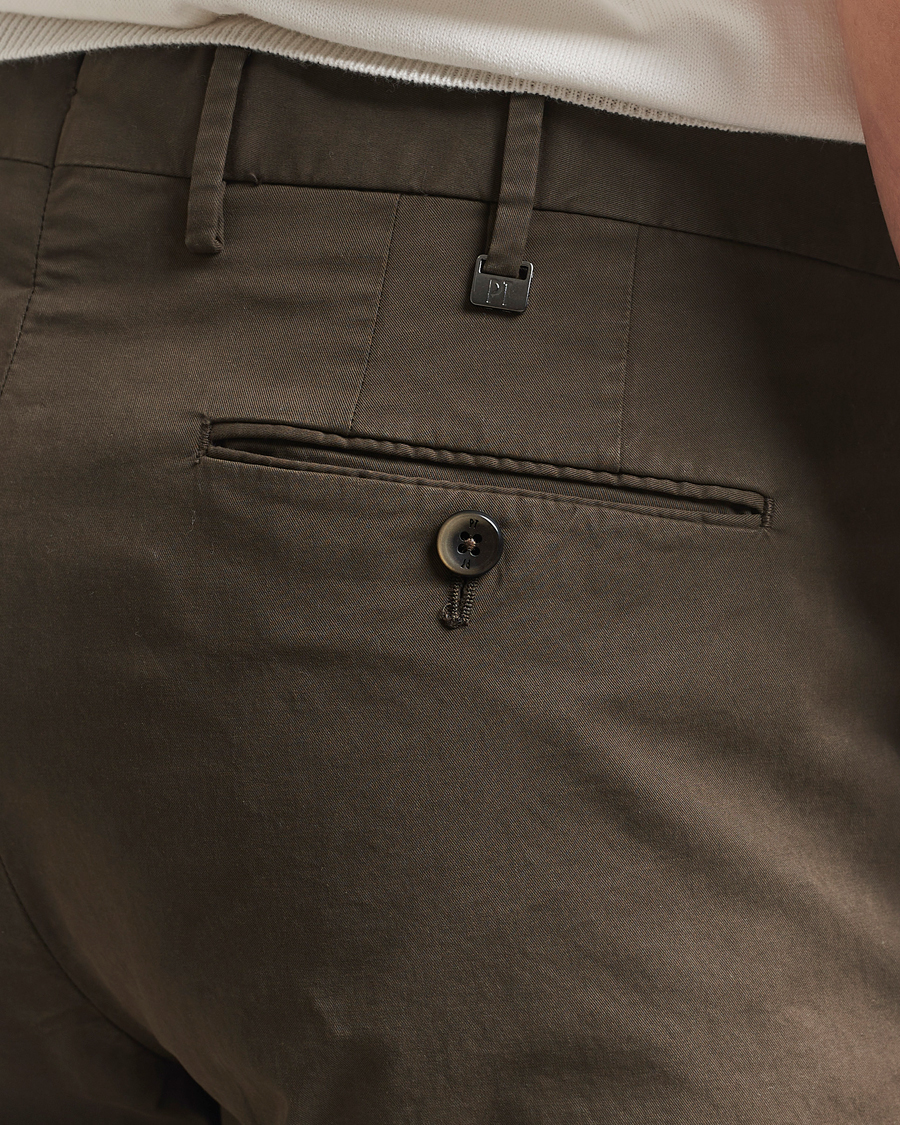 Herren | Hosen | PT01 | Gentleman Fit Cotton/Stretch Trousers Brown
