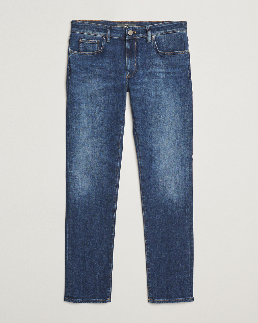 Herren | Jeans | PT01 | Slim Fit Stretch Jeans Dark Blue Wash