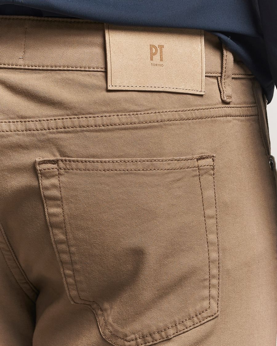 Herren | Hosen | PT01 | Slim Fit 5-Pocket Pants Brown