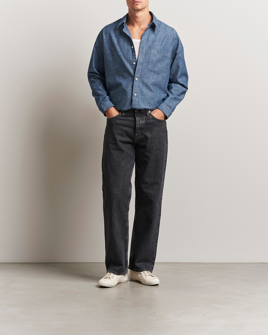 Herren | Hemden | Sunflower | Stable Chambray Shirt Rinse