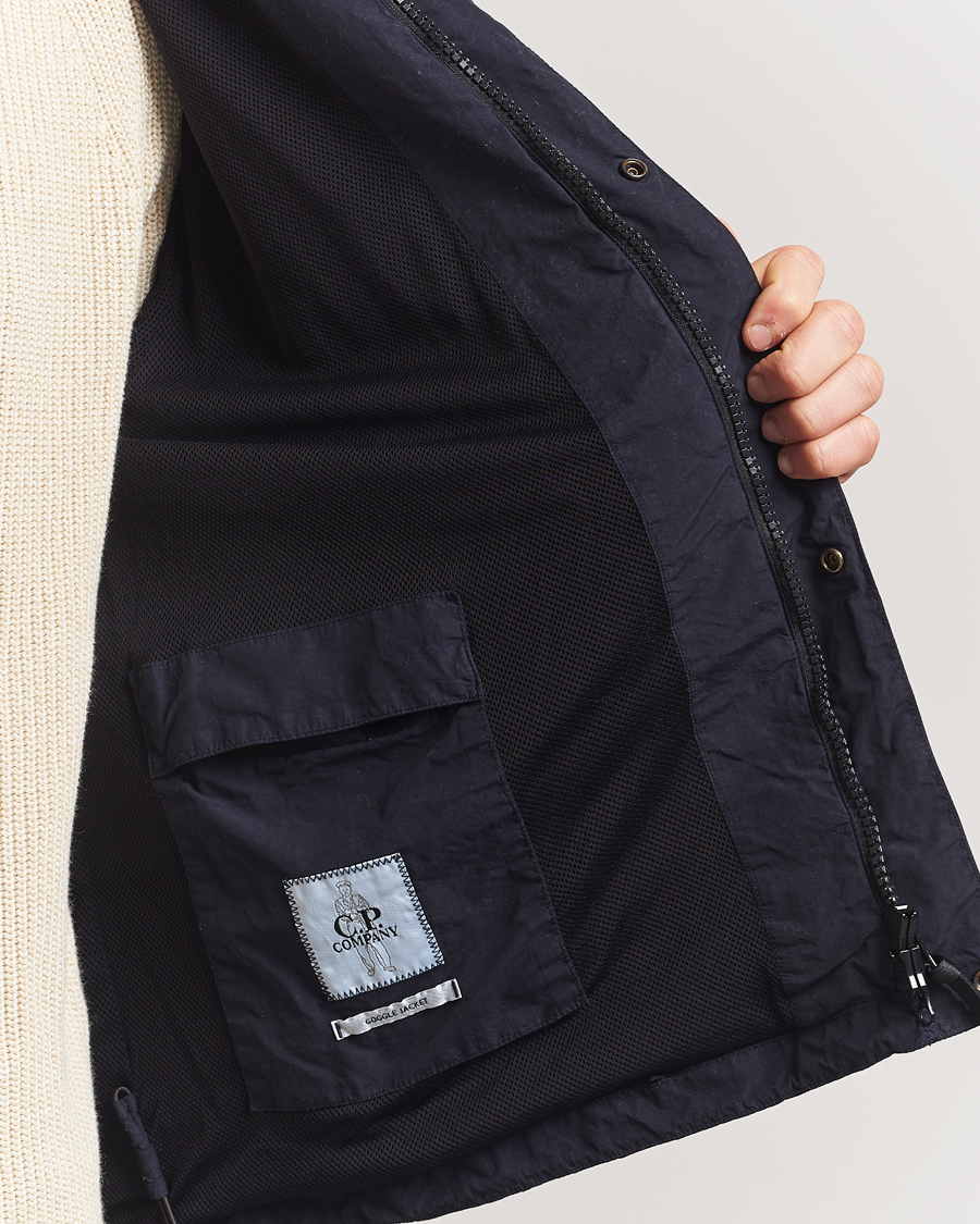 Herren | Jacken | C.P. Company | Flatt Nylon Hooded Jacket Navy