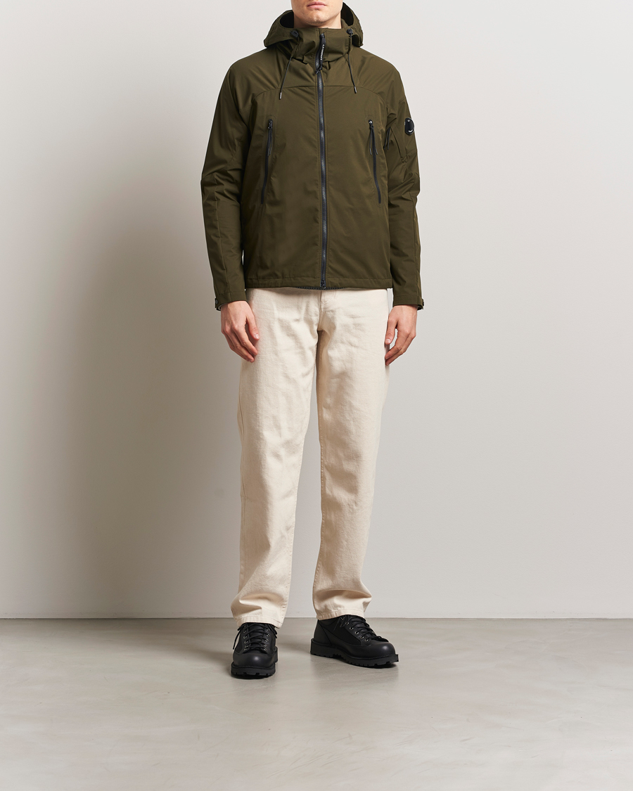Herren | Jacken | C.P. Company | Pro-Tek Lens Hooded Jacket Olive