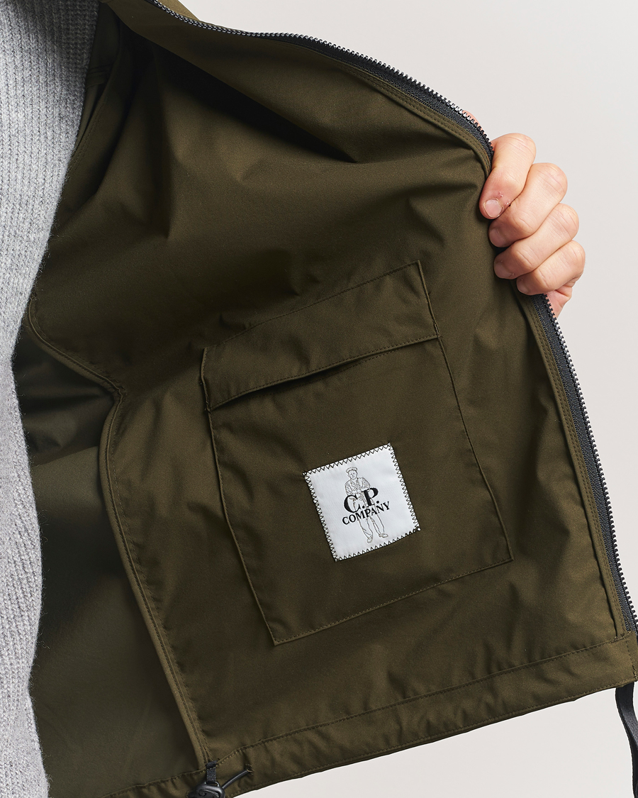Herren | Jacken | C.P. Company | Pro-Tek Lens Hooded Jacket Olive