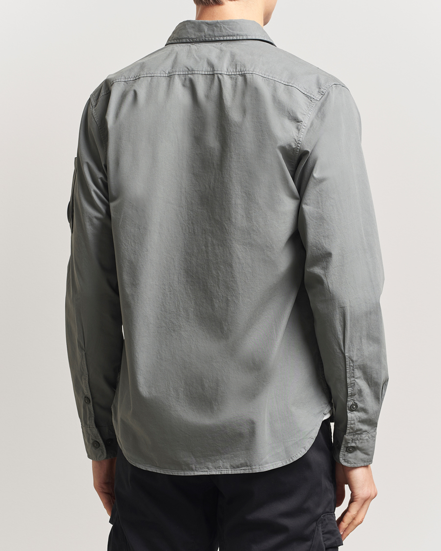 Herren | Hemden | C.P. Company | Organic Gabardine Pocket Shirt Grey