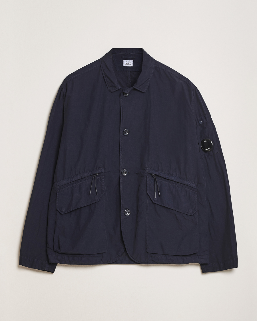 Herren | Jacken | C.P. Company | Flatt Nylon Blazer Jacket Navy