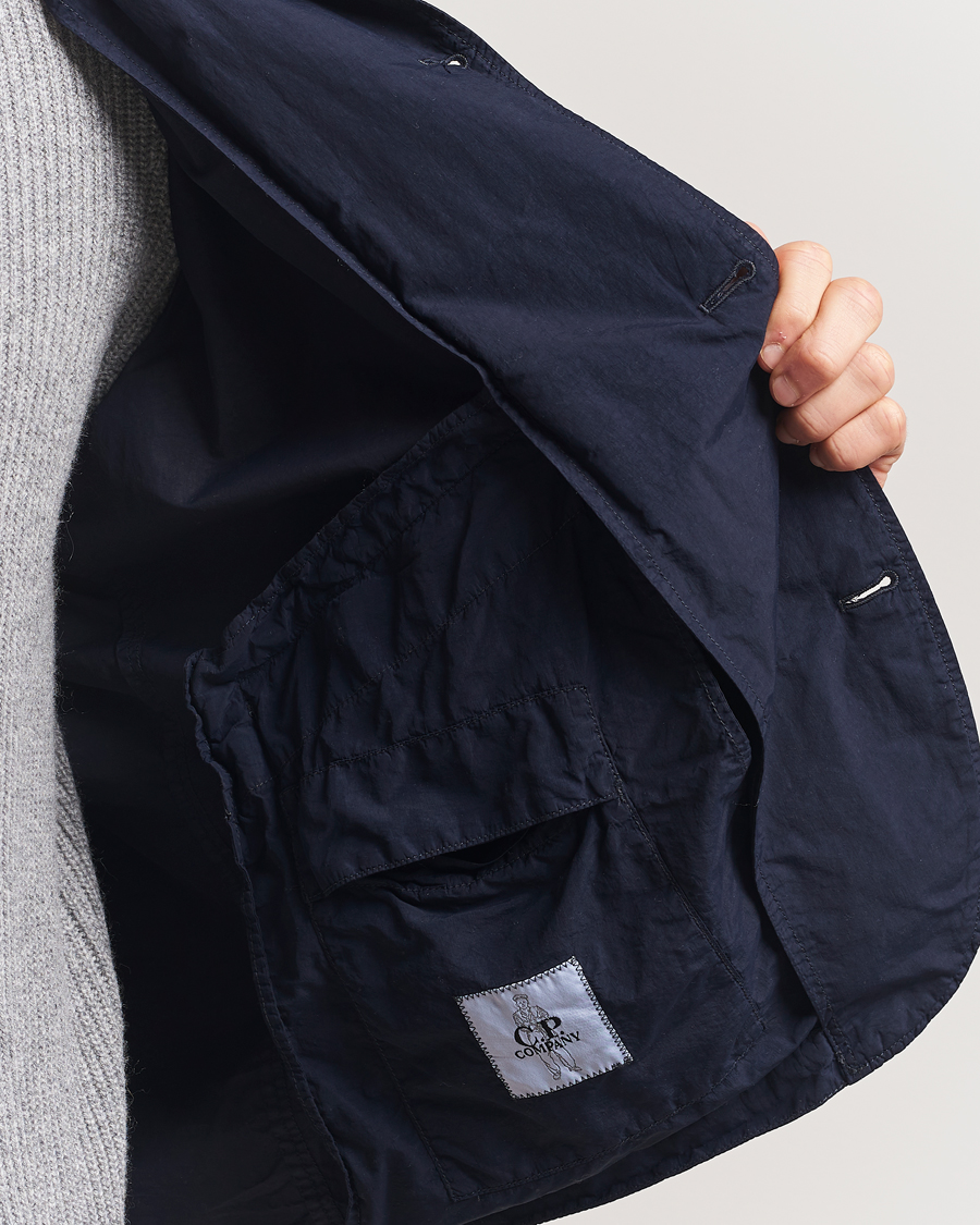 Herren | Jacken | C.P. Company | Flatt Nylon Blazer Jacket Navy