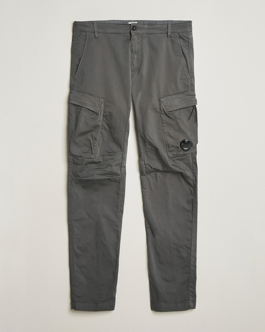 Herren | Hosen | C.P. Company | Satin Stretch Cargo Pants Grey