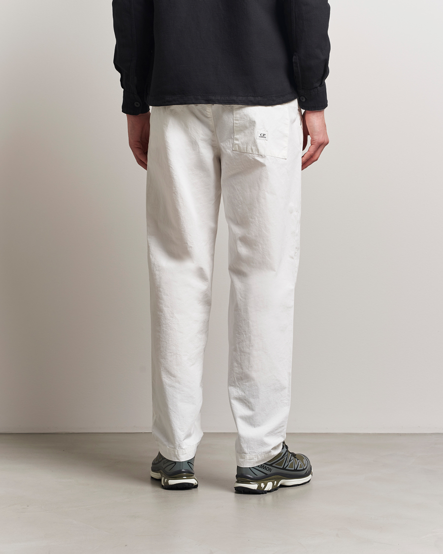 Herren | Hosen | C.P. Company | Microreps Drawstring Pants White