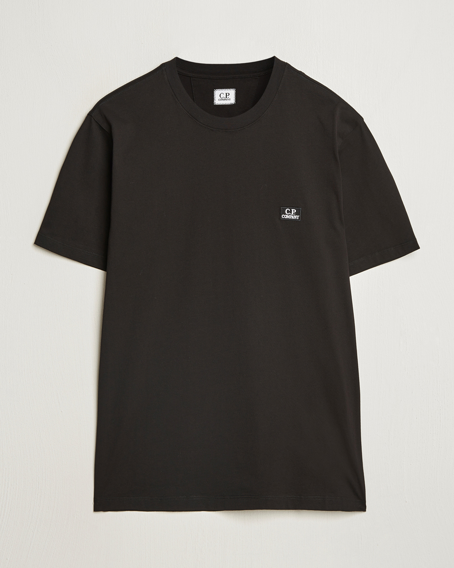 Herren | T-Shirts | C.P. Company | Short Sleeve Small Logo T-Shirt Black