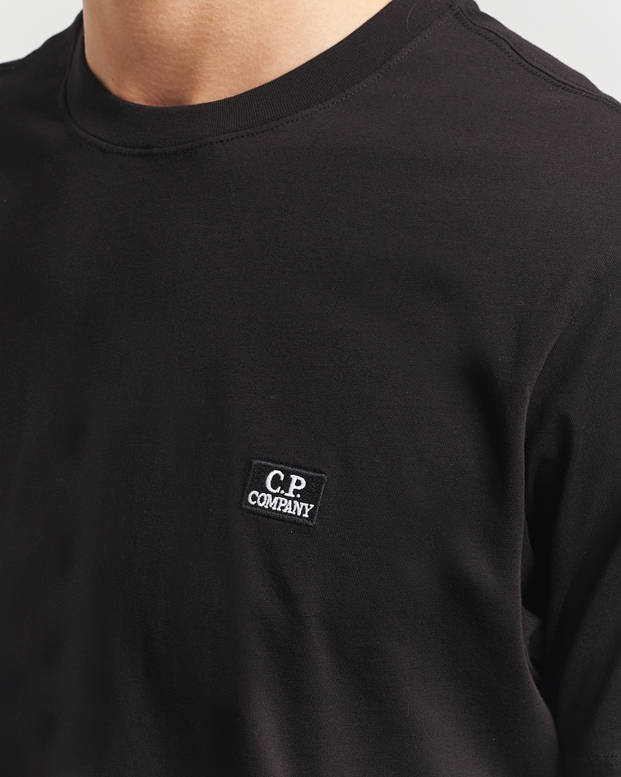 Herren | T-Shirts | C.P. Company | Short Sleeve Small Logo T-Shirt Black