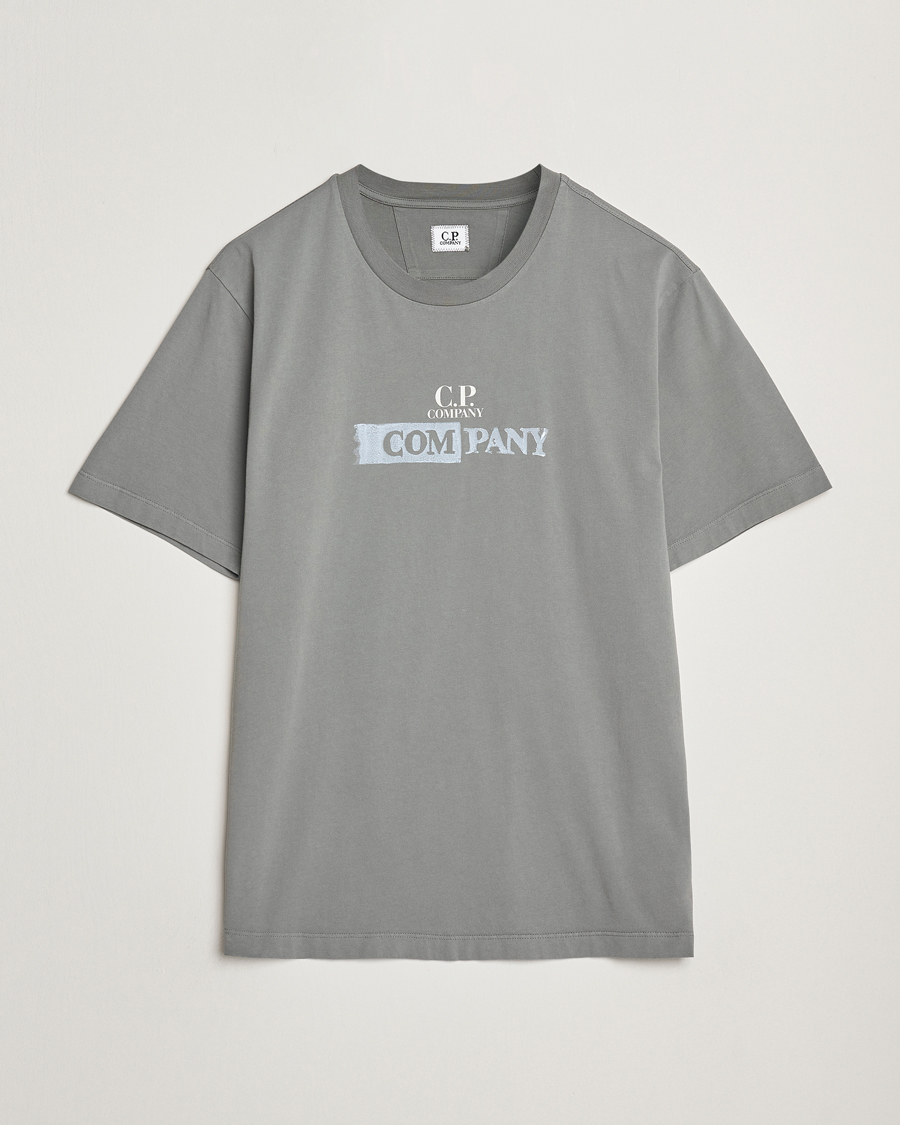 Herren | T-Shirts | C.P. Company | Back Print Short Sleeve T-Shirt Grey