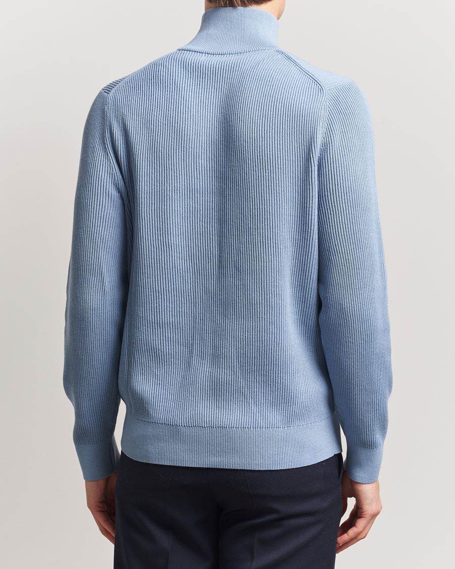 Herren | Pullover | J.Lindeberg | Alex Knitted Half-Zip Rainwashed