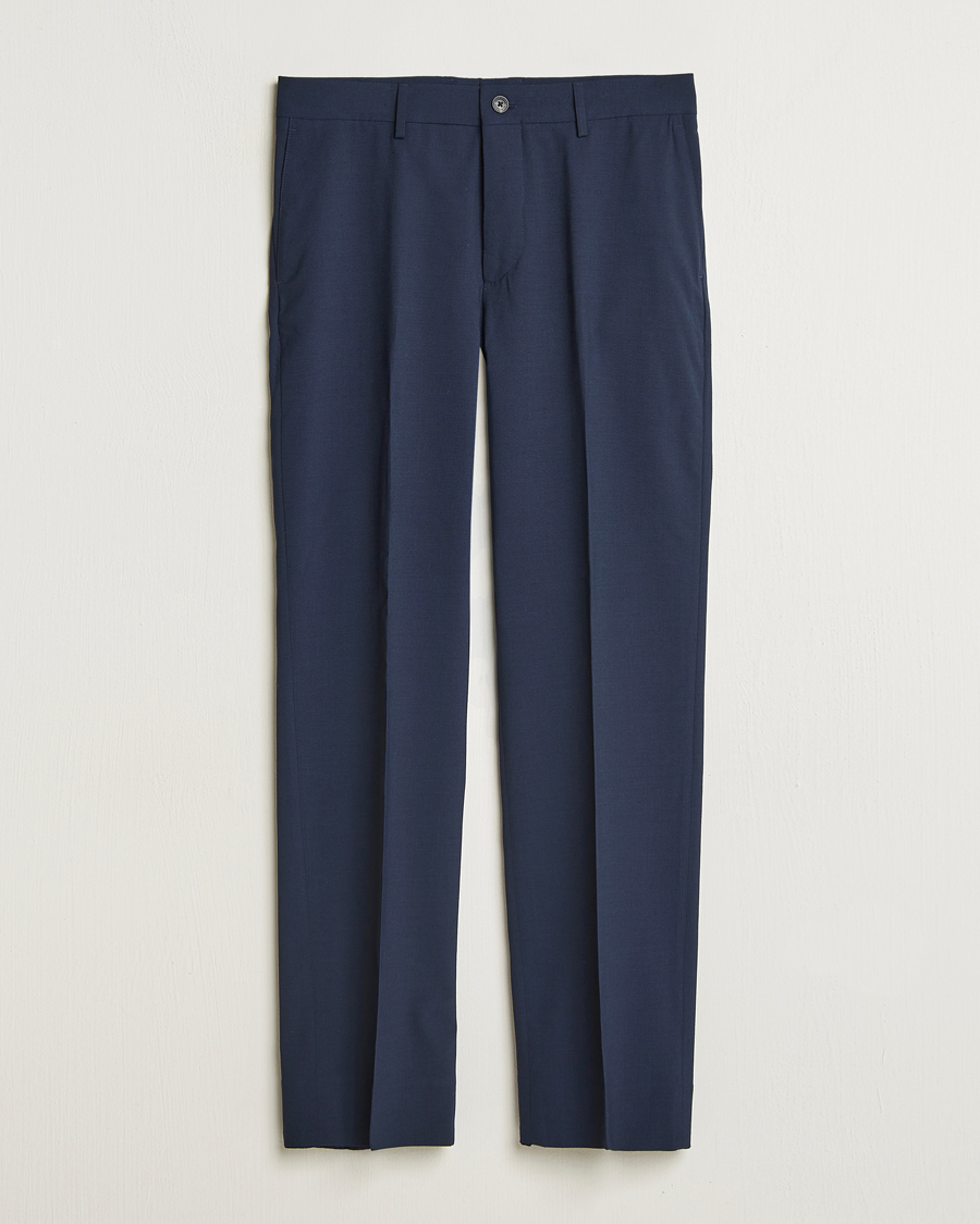 Herren | Hosen | J.Lindeberg | Gabi Drape Wool Pants Navy
