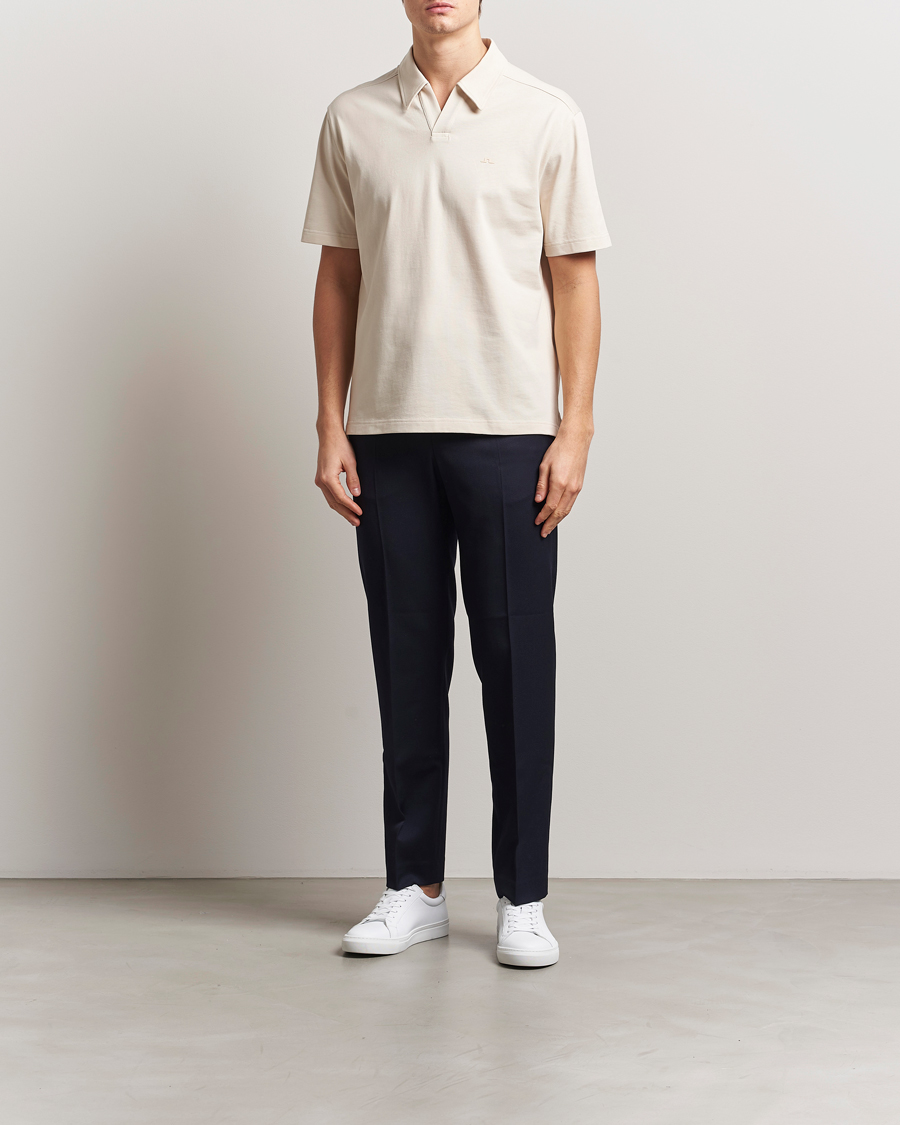 Herren | Poloshirts | J.Lindeberg | Roy Relaxed Polo Pique Moonbeam