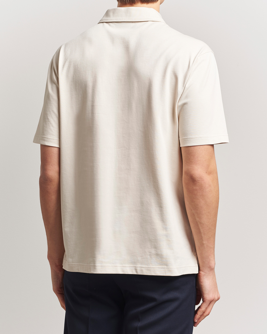 Herren | Poloshirts | J.Lindeberg | Roy Relaxed Polo Pique Moonbeam