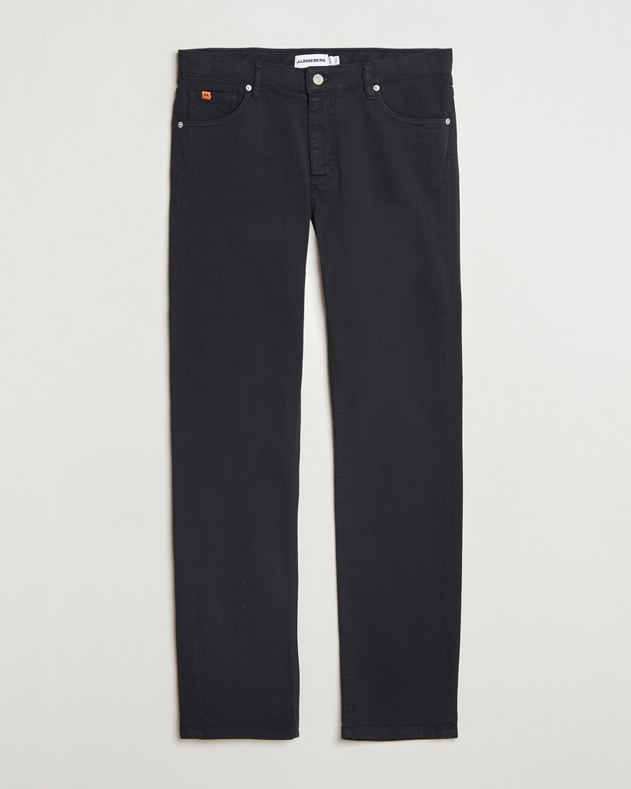 Herren | Jeans | J.Lindeberg | Jax Left Hand Twill Jeans Black