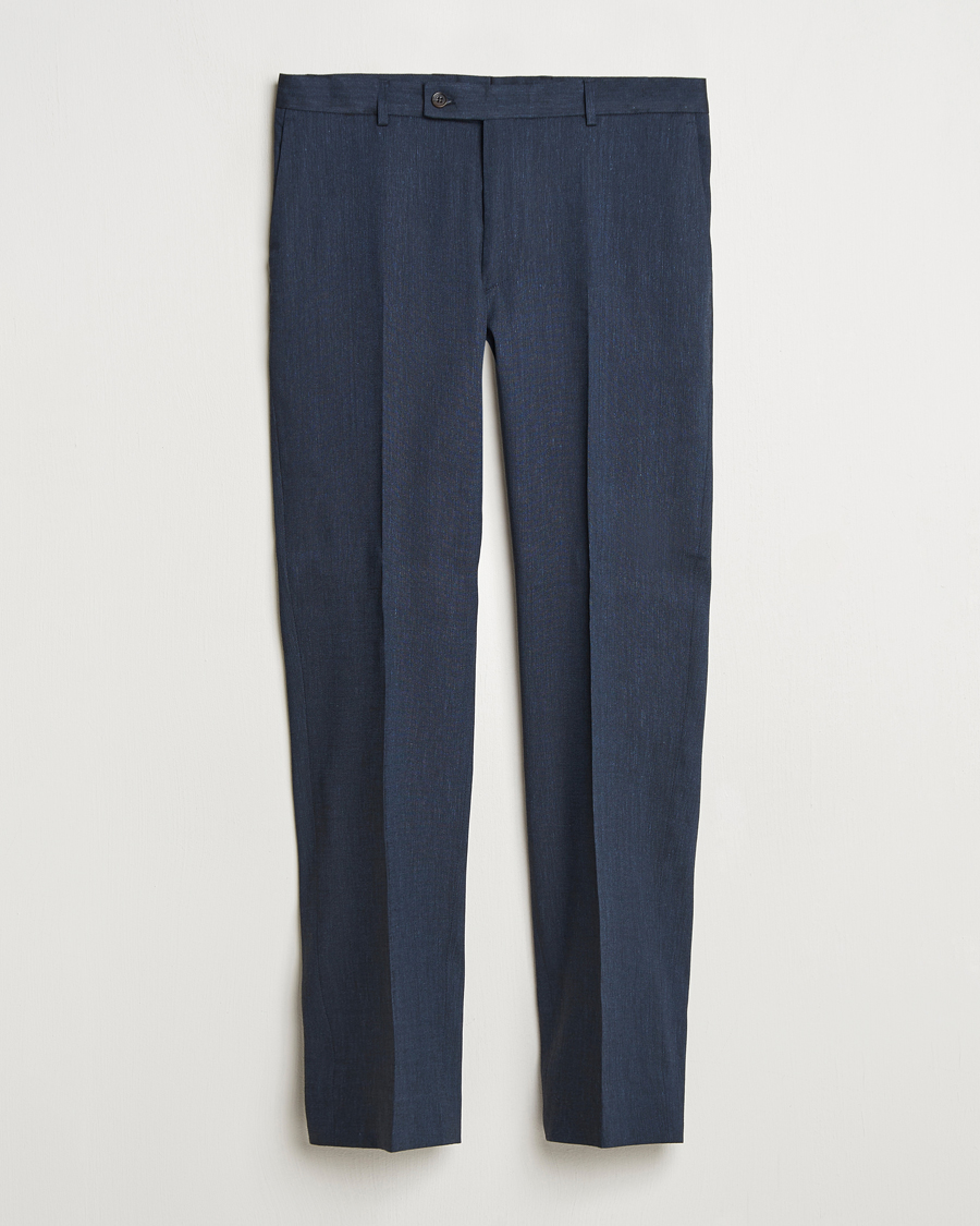 Herren | Hosen | Morris | Heritage Linen Suit Trousers Navy