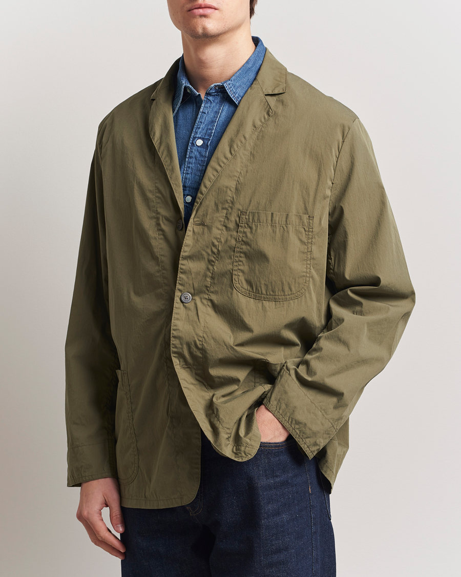 Herren | Sakkos | orSlow | Light Cotton Blazer Army Green