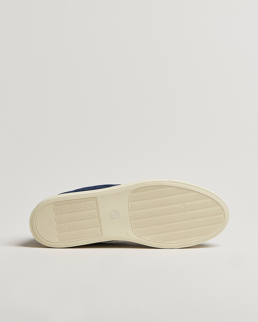 Herren | CQP Jetty Suede Sneaker Loafer Washed Navy | CQP | Jetty Suede Sneaker Loafer Washed Navy