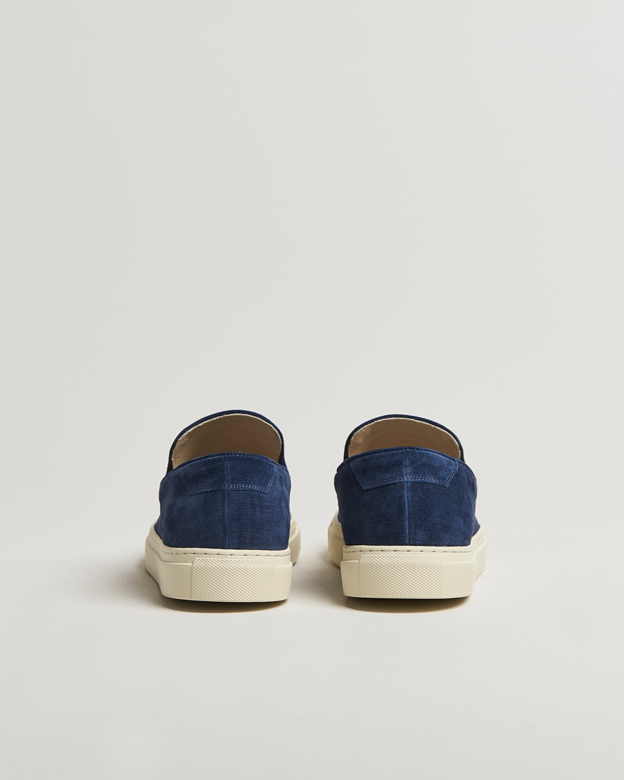 Herren | CQP Jetty Suede Sneaker Loafer Washed Navy | CQP | Jetty Suede Sneaker Loafer Washed Navy