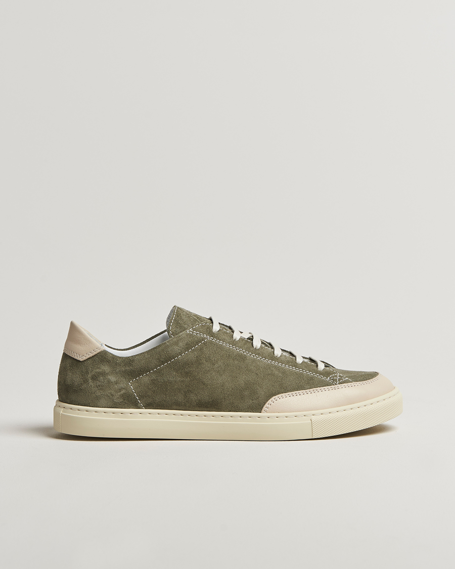 Herren | CQP Bumper Suede Sneaker Olive | CQP | Bumper Suede Sneaker Olive