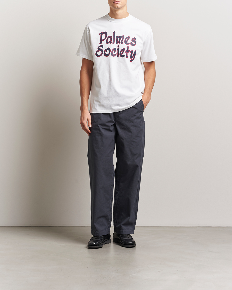 Herren | T-Shirts | Palmes | Society T-Shirt White