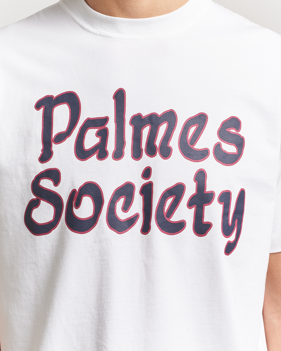 Herren | T-Shirts | Palmes | Society T-Shirt White