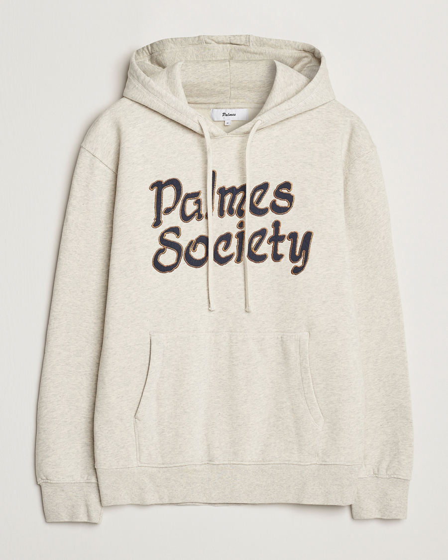 Herren | Pullover | Palmes | Society Hoodie Oatmeal