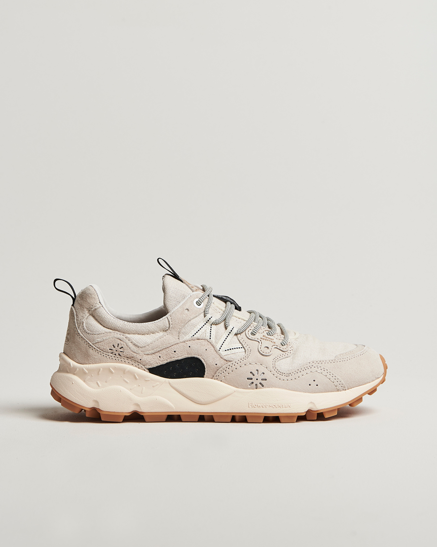 Herren | Flower Mountain Yamano 3 Suede/Nylon Sneaker Beige | Flower Mountain | Yamano 3 Suede/Nylon Sneaker Beige