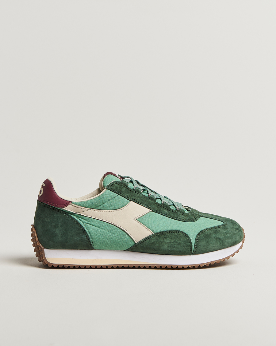 Herren | Diadora Equipe Canvas Running Sneaker Green | Diadora | Equipe Canvas Running Sneaker Green