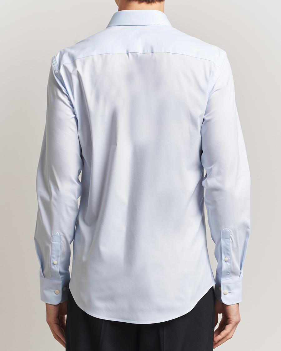 Herren | Hemden | Tiger of Sweden | Adley Slim Fit Cut Away Shirt Light Blue