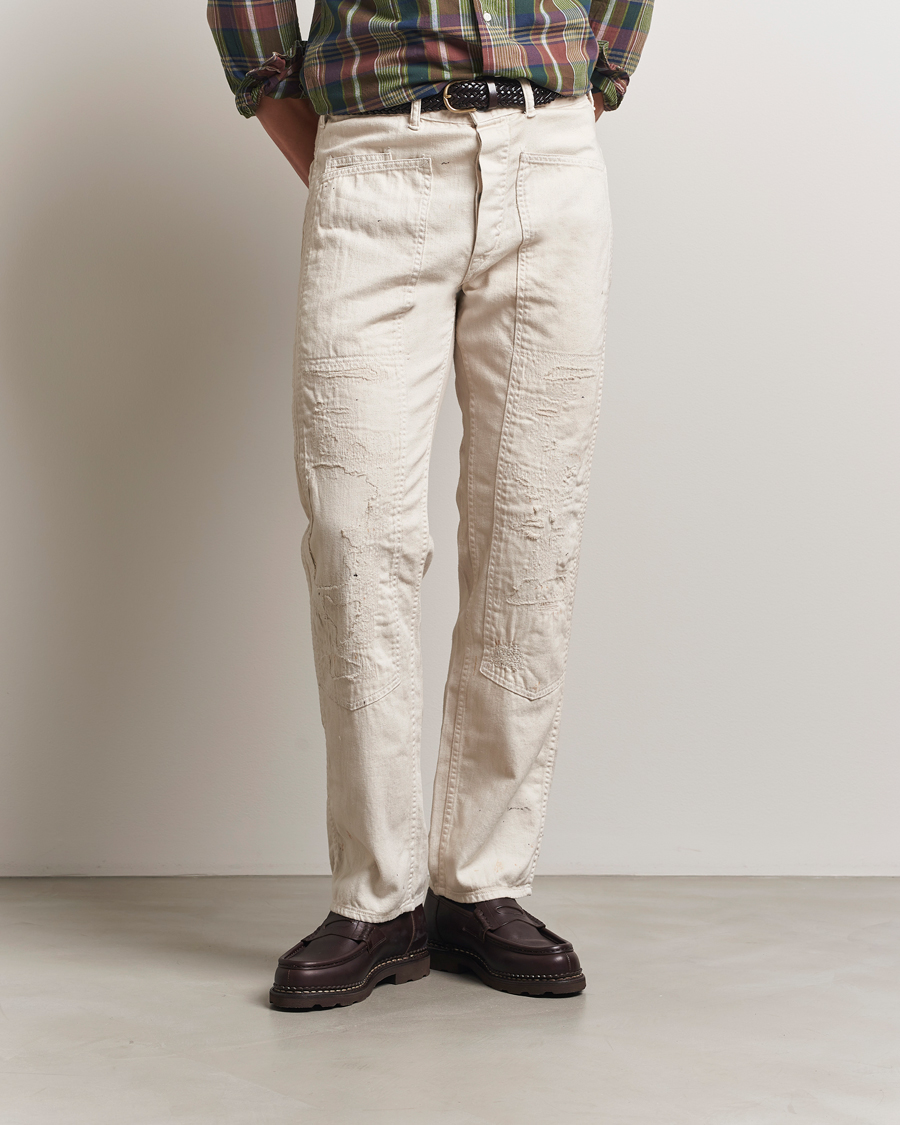 Herren | Hosen | RRL | Dempsey Carpenter Pants Off White