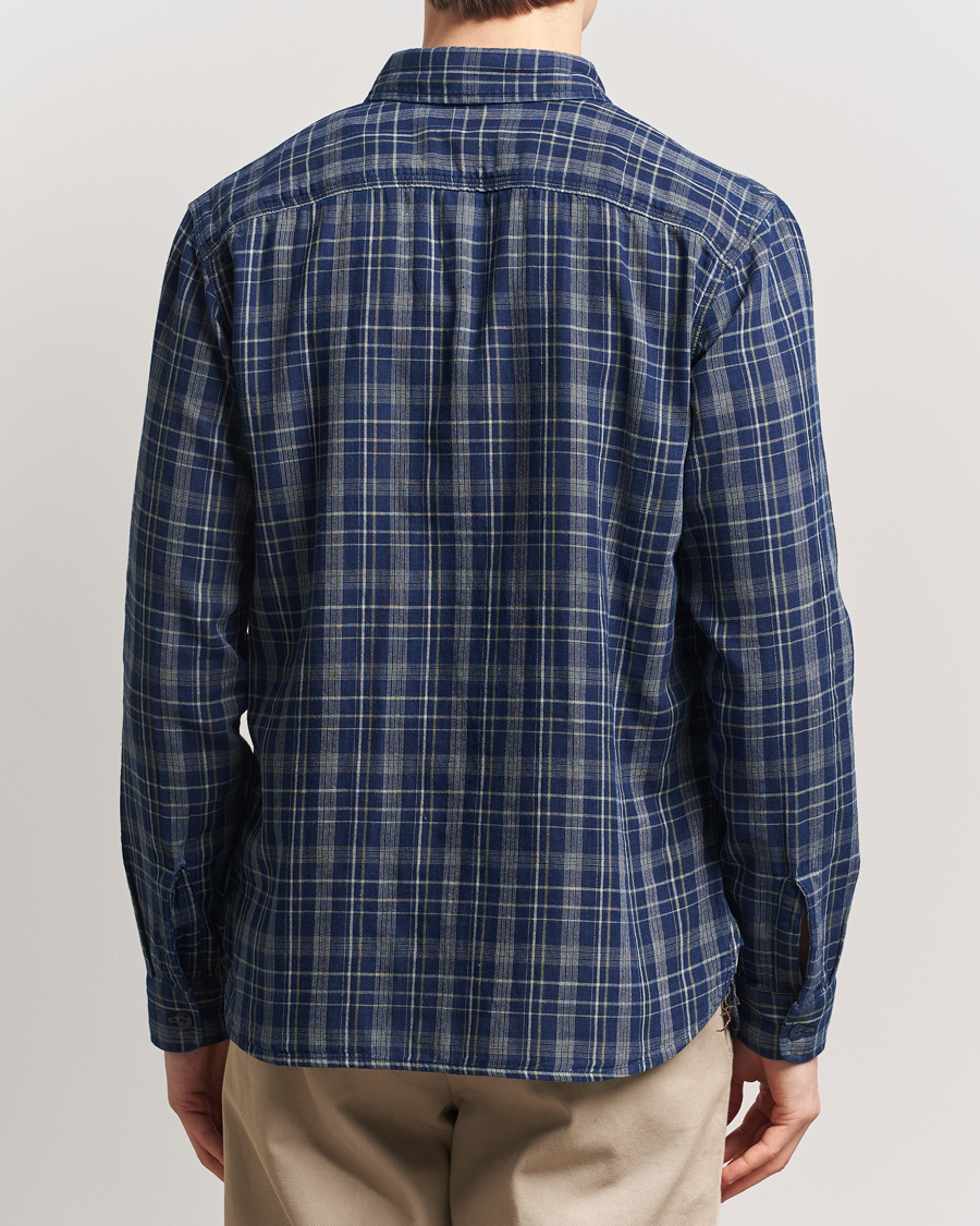 Herren | Hemden | RRL | Matlock Double Pocket Shirt Indigo Plaid