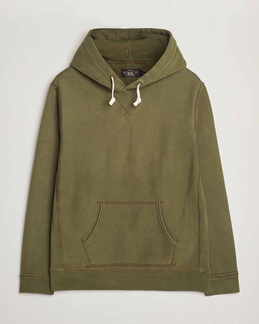 Herren | Pullover | RRL | Hooded Sweatshirt Olive