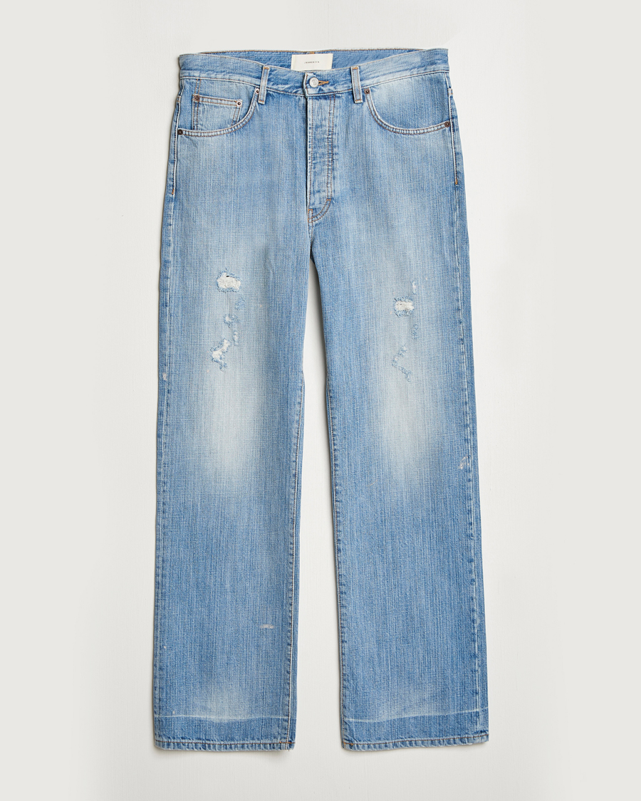Herren | Jeans | Jeanerica | VM009 Vega Jeans Light Blue Righe