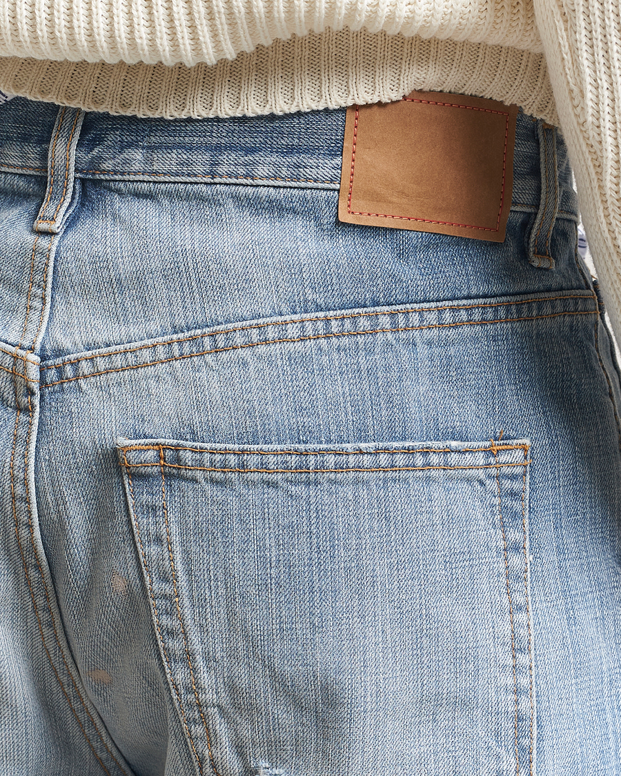 Herren | Jeans | Jeanerica | VM009 Vega Jeans Light Blue Righe